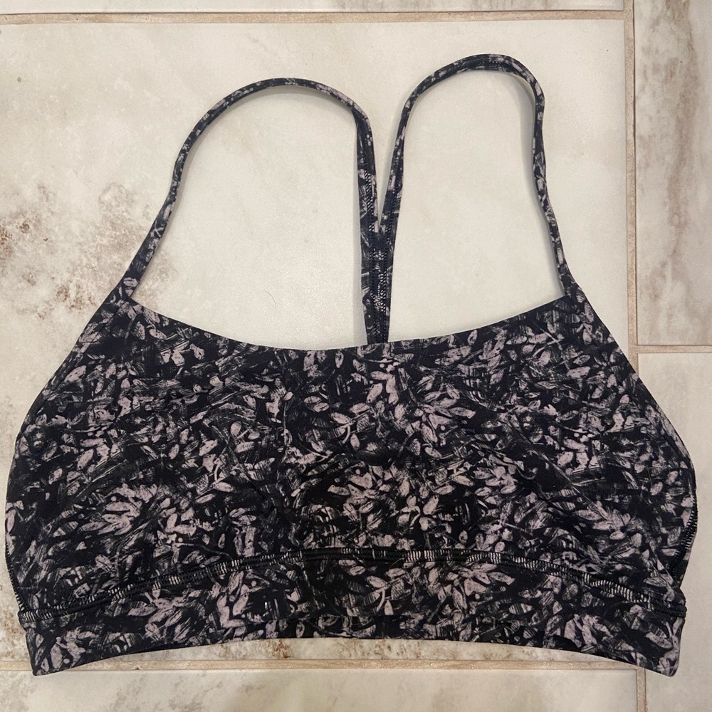 Lululemon Black & White Sports Bra